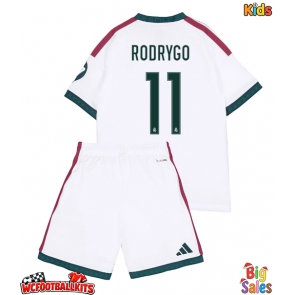 Real Madrid Rodrygo Goes #11 Replica Home Stadium Kit for Kids 2026-27 Short Sleeve (+ pants)